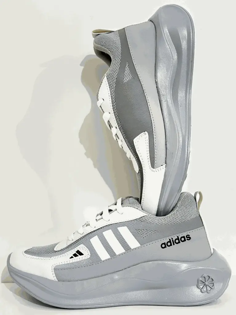 Zorvelia Men's Grey Performance Sneakers